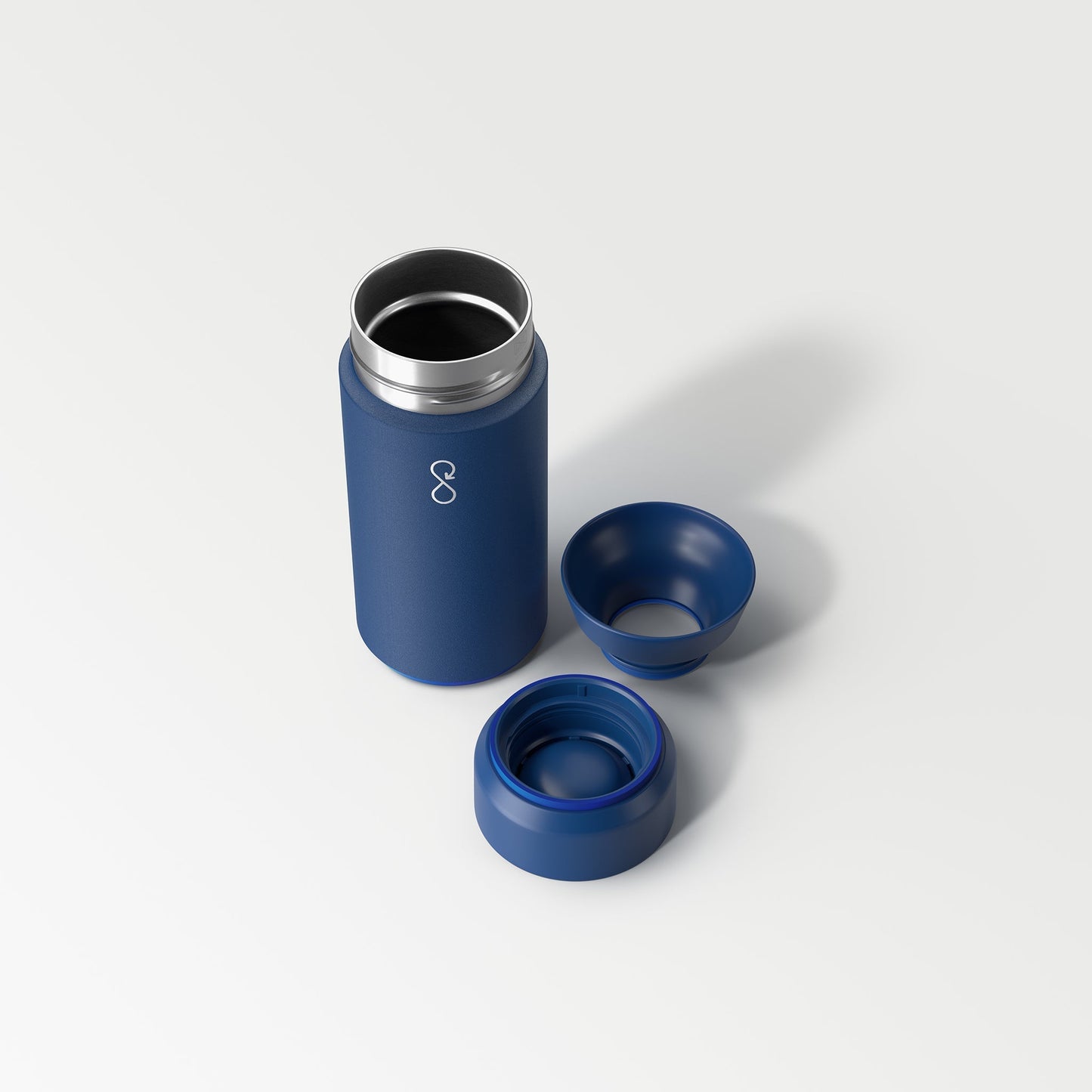 Plain Brew Flask - Ocean Blue (350ml)
