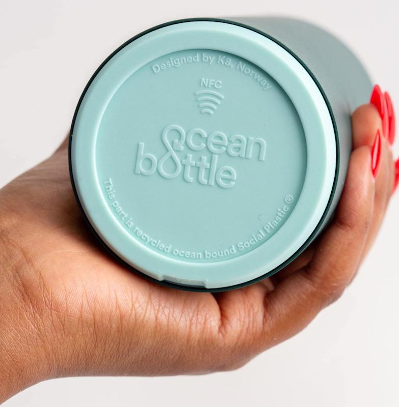 Custom Ocean Bottle - Forest Green